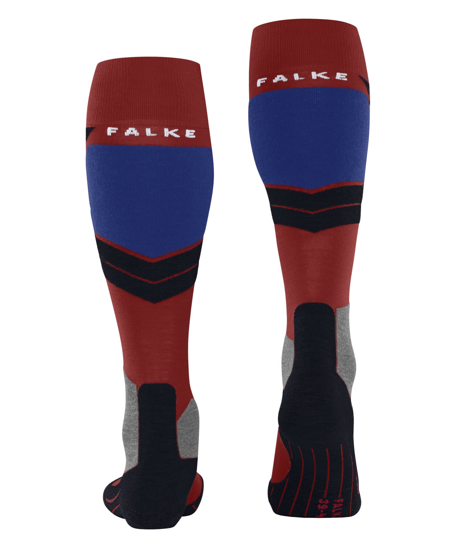 FALKE Men's SK4 Advanced Ski Socks - Light Cushion, Quick Dry Merino Wool Socks for Winter Sports & Outdoor Activities (1 Pair) - Perfect for Skiing, Snowboarding & Cold Weather Hiking