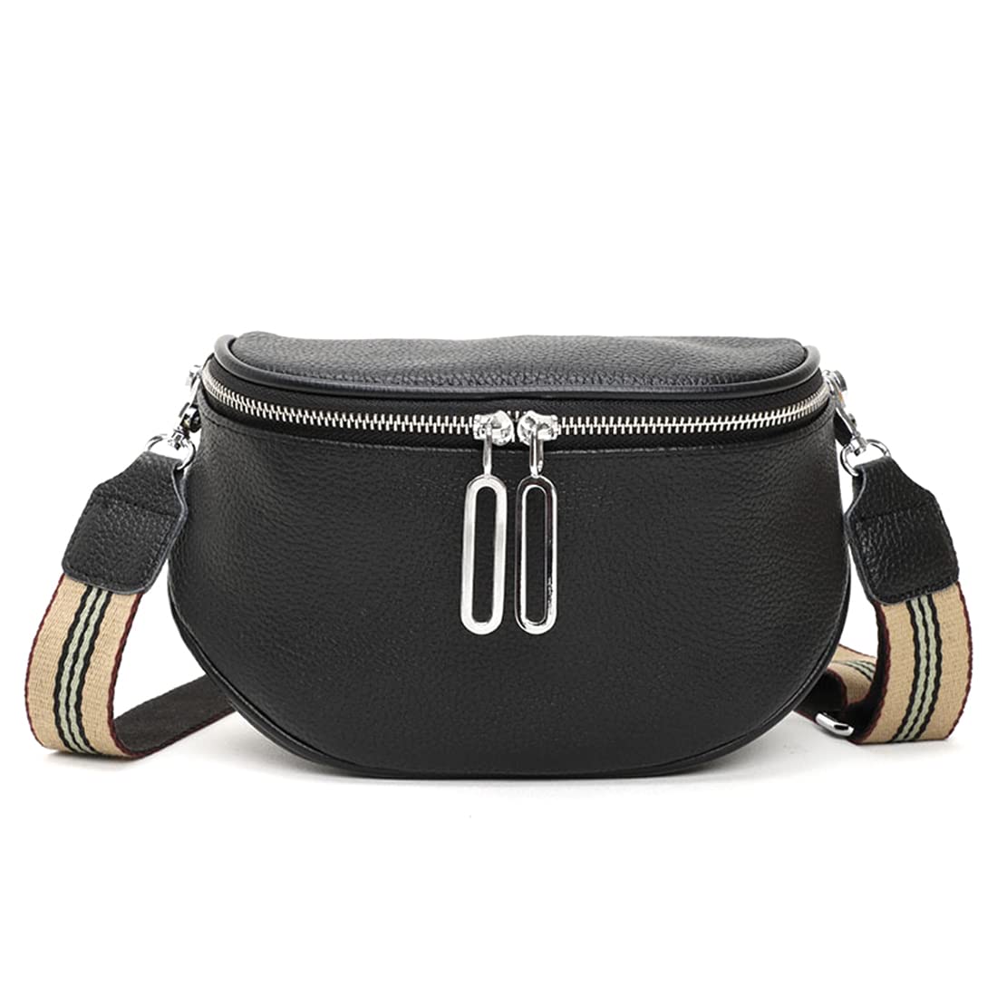 YXBQueen Genuine Leather Crossbody Purse for Women - Stylish Shoulder Bag Handbag with Adjustable Strap, Travel Bag & Everyday Fashion Purse - Perfect for Work, Shopping, Dating & Travel Accessories