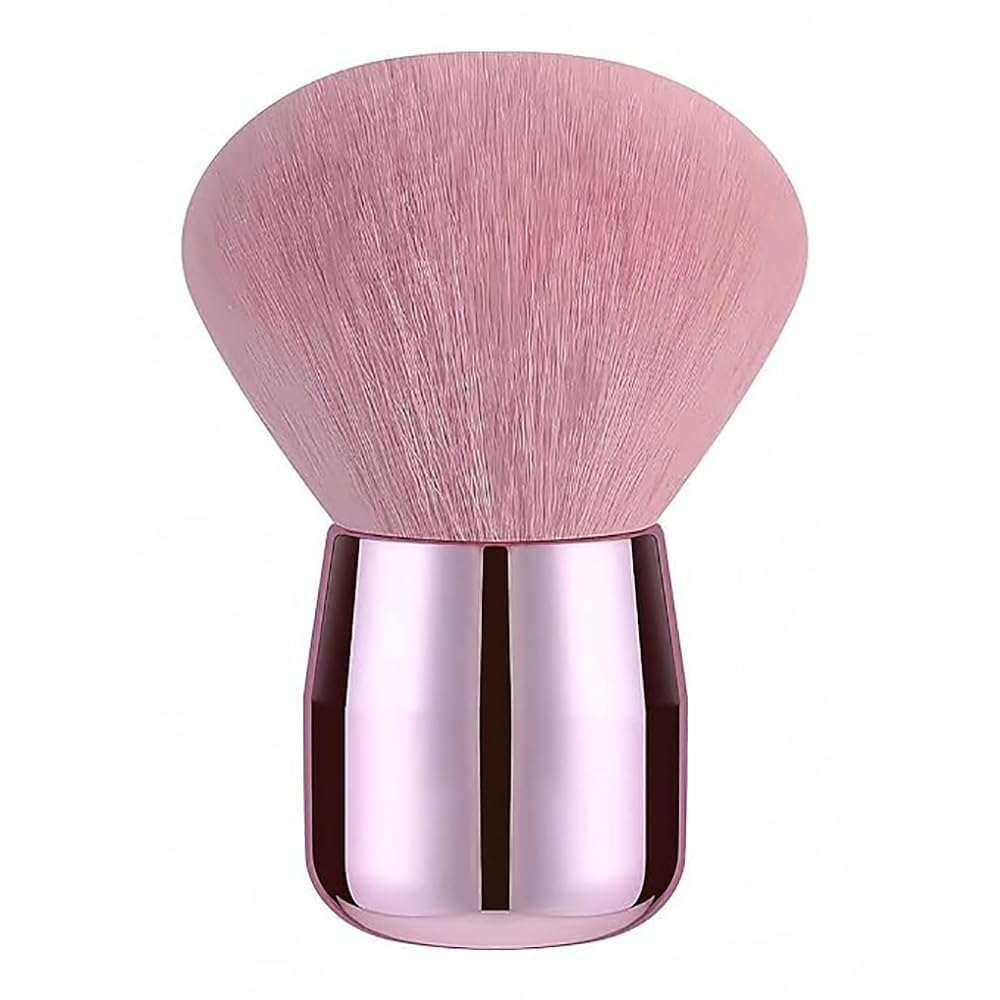 Fluffy Kabuki Brush for Powder & Liquid Makeup - Travel Size