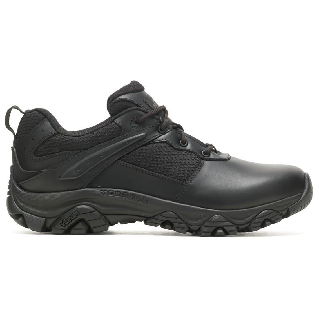 Moab 3 Response Men's Tactical Work Shoes - Durable & Comfortable Tactical Boots for Outdoor, Hiking & Work | Black Tactical Footwear for Security, Construction & Military Use