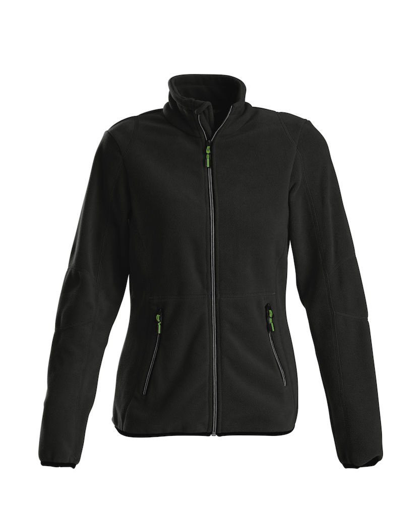 Women's Speedway Fleece Jacket - Lightweight Warm Pullover for Outdoor Activities (Black, Large) | Perfect for Running, Hiking & Casual Wear