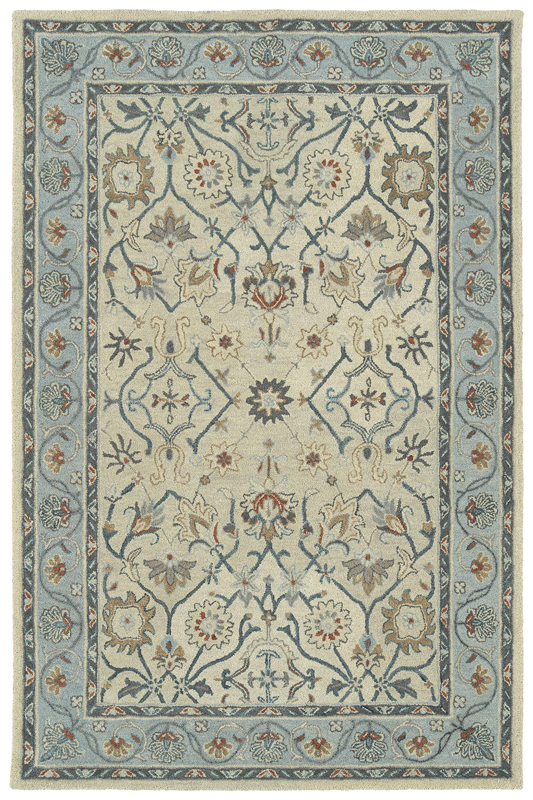 Kaleen Rugs Solomon Collection Ivory 2'6