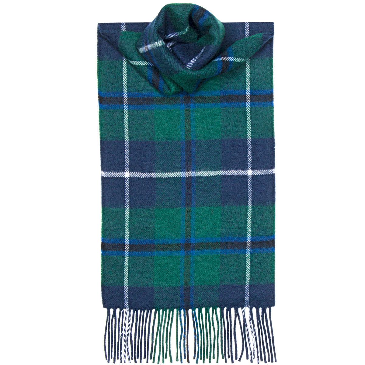 Douglas Modern Tartan Scarf - Premium Wool Plaid Wrap for Men & Women - Perfect for Winter Fashion, Office Wear & Outdoor Activities