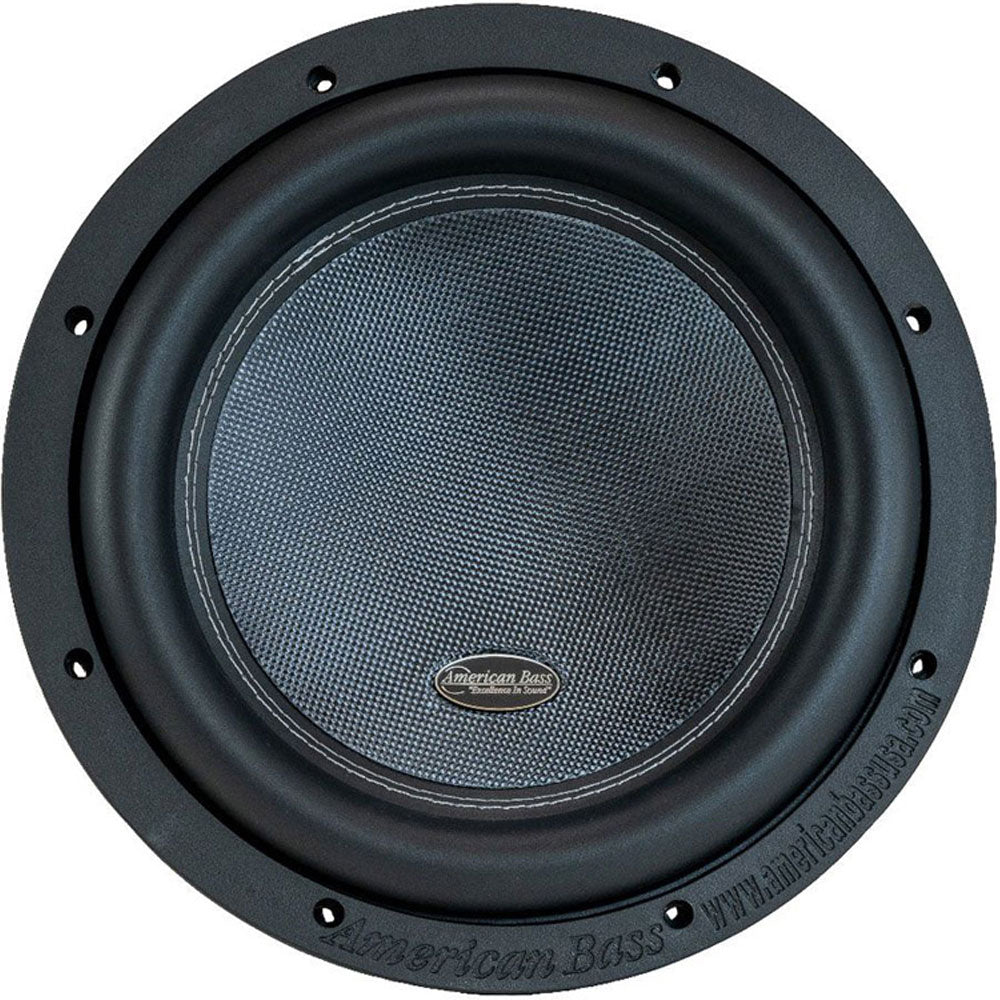 American Bass XR10D4 10 Inch 1000W RMS (2000W Peak) Dual 4 Ohm Car Subwoofer - Powerful Bass for Car Audio Systems, Perfect for Trucks & SUVs
