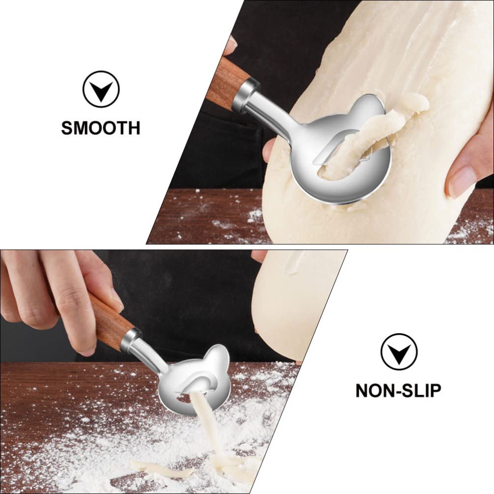 Hemoton Manual Pasta Maker - Stainless Steel Noodle Machine for Homemade Spaghetti, Pizza Dough & Asian Noodles | Kitchen Tool for Fresh Pasta, Vegetable Slicing & Dough Preparation | Perfect for Italian Cuisine, Meal Prep & Family Cooking