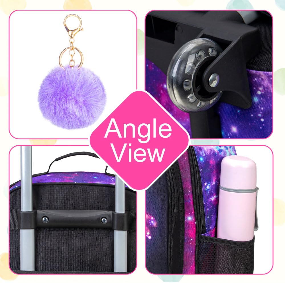 Kids Luggage for Boys & Girls - Cute Rolling Wheel Suitcase for Toddlers & Children | Travel Carry-On Suitcase for Airplane, Vacation & School Trips