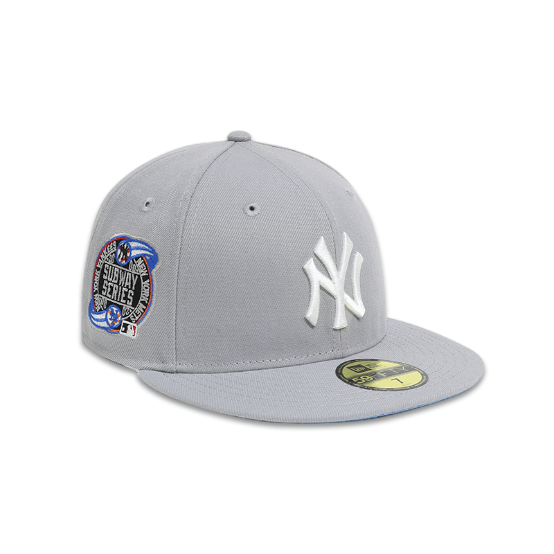 New York Yankees Subway Series 59FIFTY Fitted Baseball Cap for Men - Official MLB Hat for Yankees Fans, Streetwear & Game Day Accessories