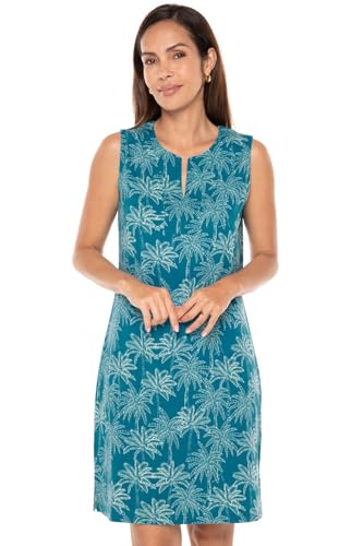Tahitian Teal Swaying Palms