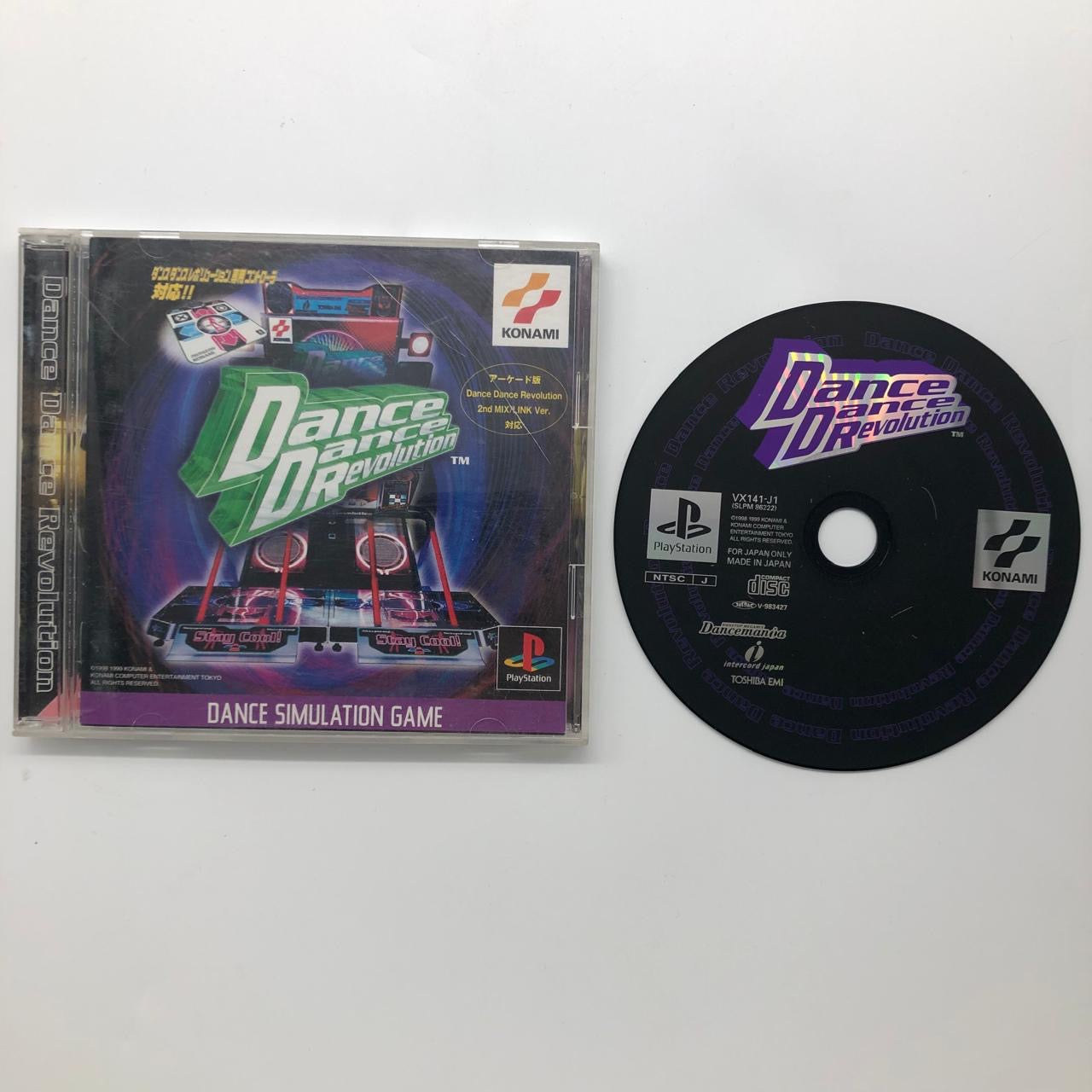 Dance Dance Revolution PS1 Game for Playstation 1 - NTSC-J Version | Fun Rhythm Dance Game for Parties & Fitness Workouts