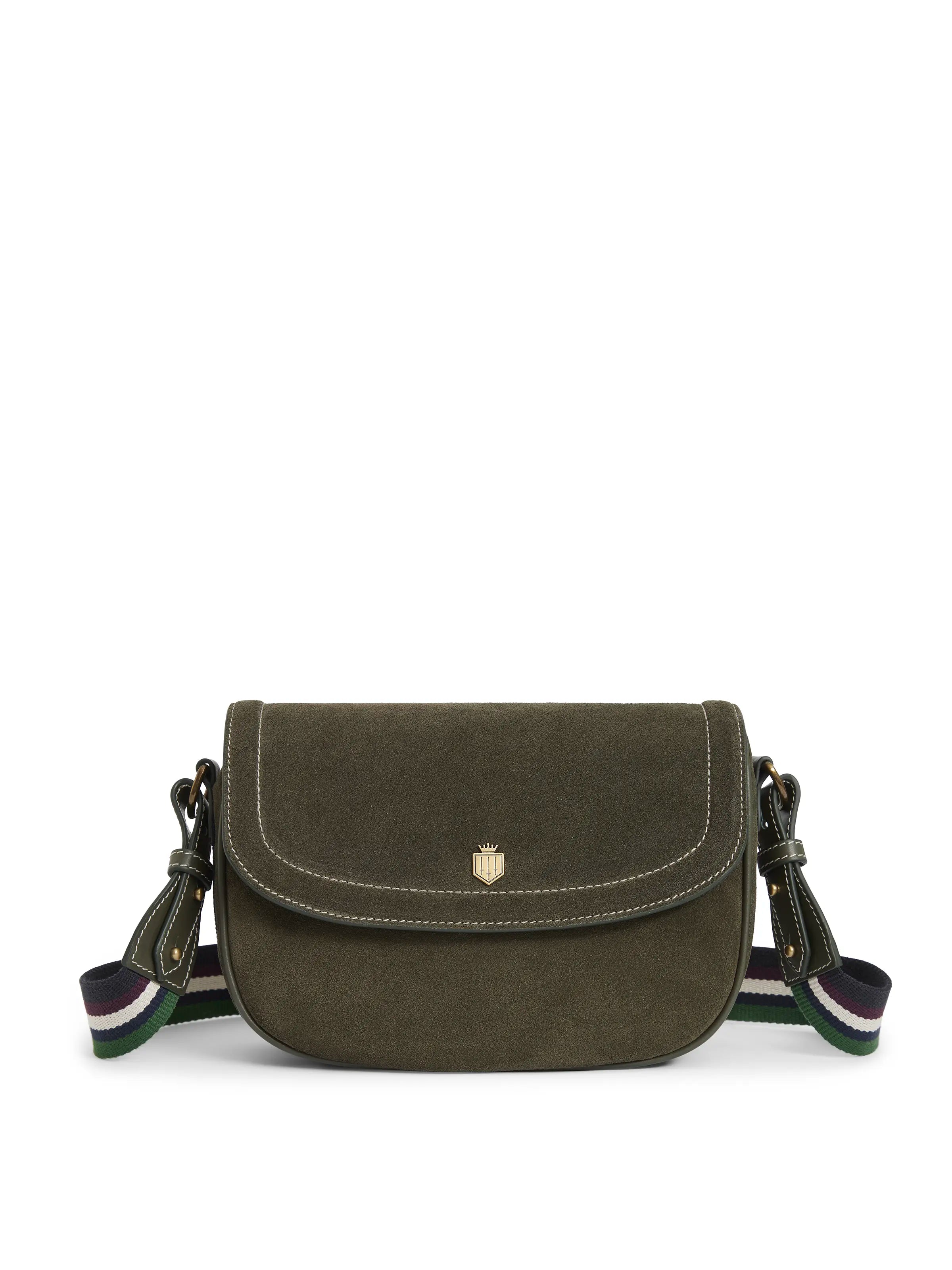 Premium Boston Bag in Moss Green Suede - Stylish Travel Duffel & Gym Bag for Men & Women | Perfect for Workouts, Travel & Weekend Getaways