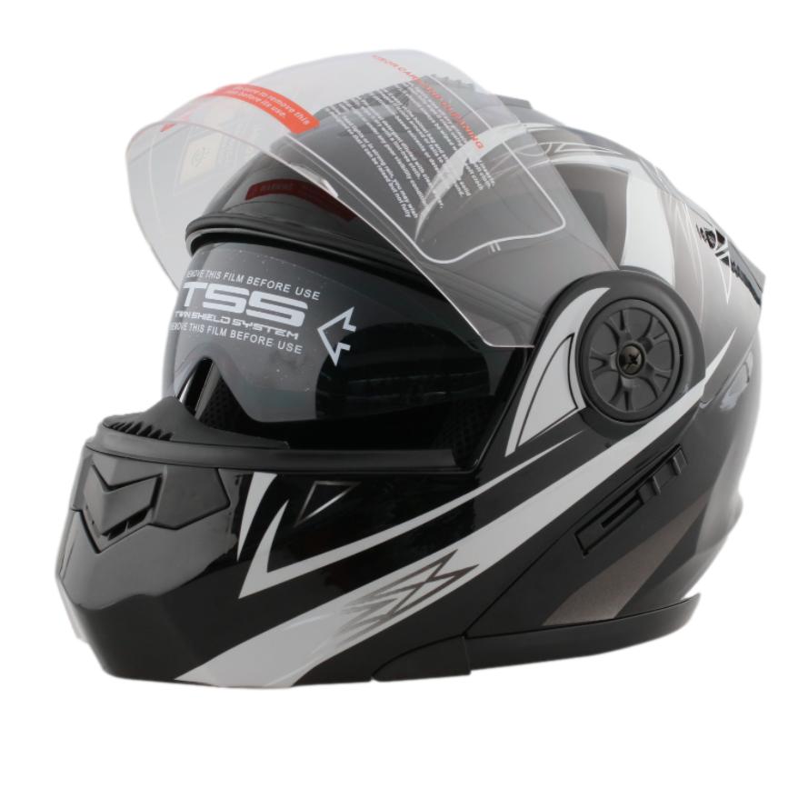Full Size Motorcycle Helmet with Visor - DOT Certified for Safety - Perfect for Riding, Racing & Commuting - Normally $159