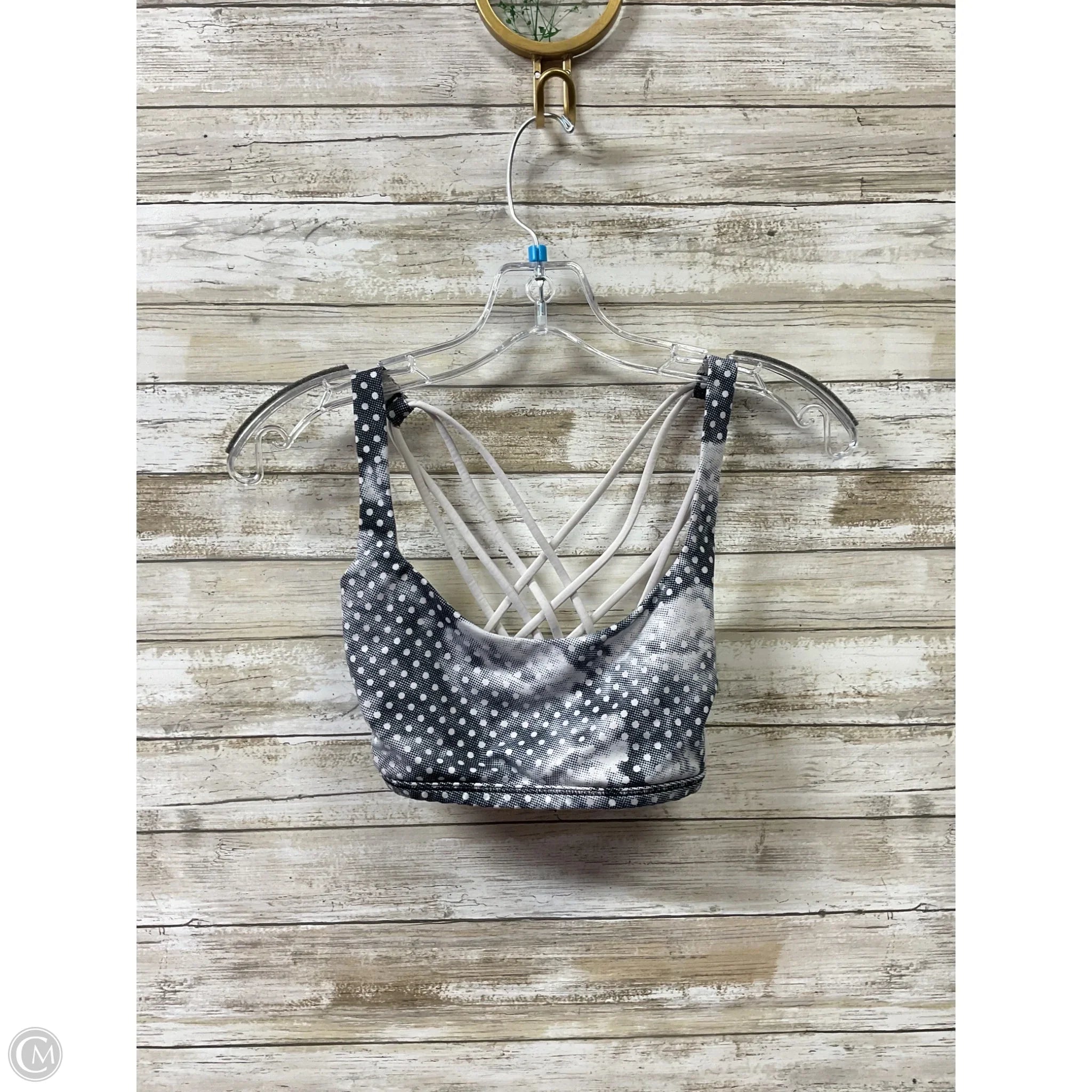 Lululemon Grey Athletic Sports Bra - Size 8 for Women | High-Impact Workout, Running, Yoga & Gym Training