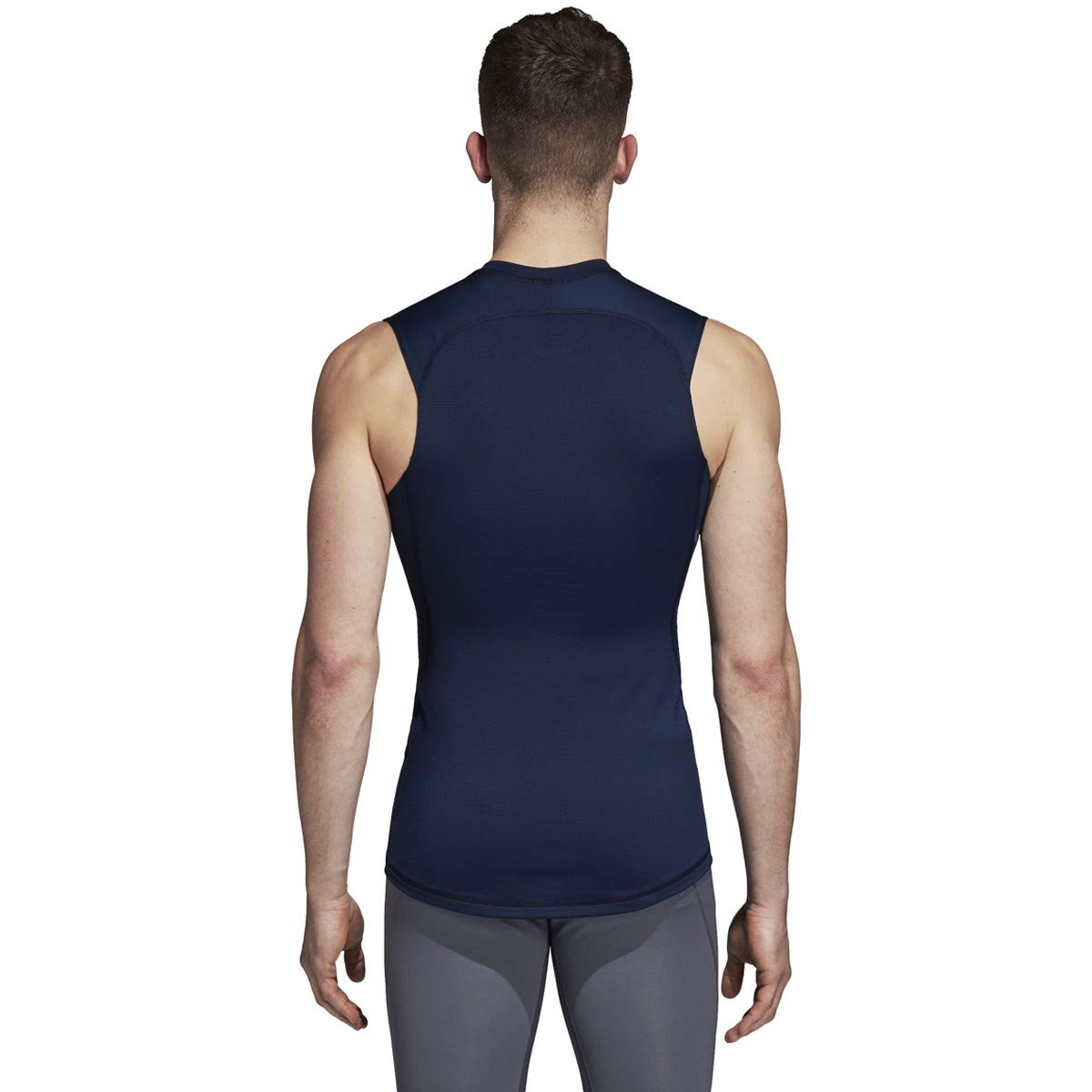 Adidas Men's Workout Novelty Tank Top - Navy Blue (2XL) | Breathable & Comfortable Gym Shirt for Running, Training & Fitness | Perfect for Workouts, Sports & Casual Wear