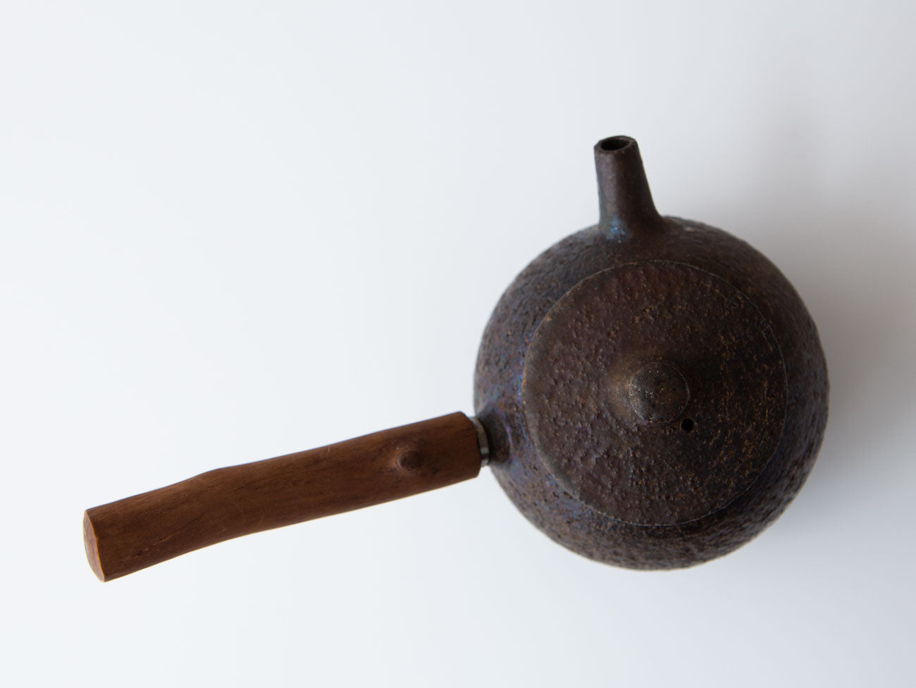 Premium Fire Cypress Kyusu Teapot - Japanese Traditional Wooden Teapot for Green Tea & Loose Leaf Tea Brewing - Perfect for Tea Ceremonies, Home Use & Gifts