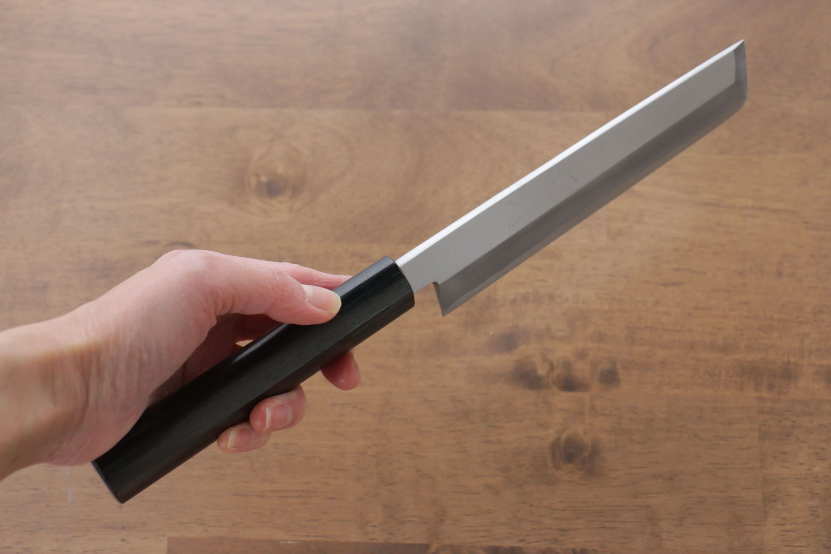 Premium Jikko White Steel No.2 Usuba Japanese Chef Knife 165mm with Shitan Handle - Perfect for Sushi, Vegetables & Precision Cutting