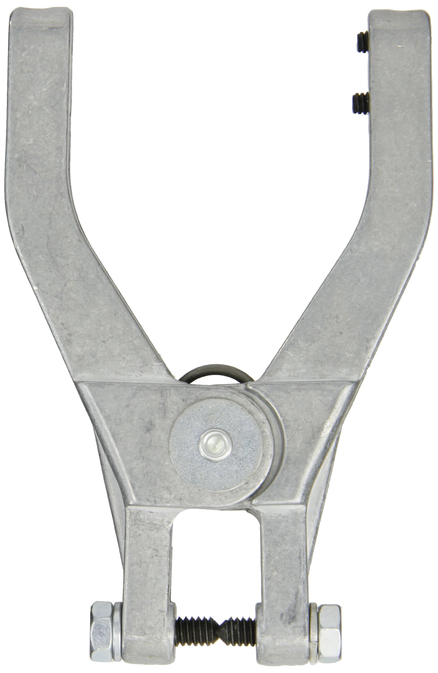 Justrite 08490 Grounding Hand Clamp - Heavy Duty Copper Bonded Steel Clamp for Electrical Safety - Perfect for Industrial, Construction & DIY Electrical Grounding Projects
