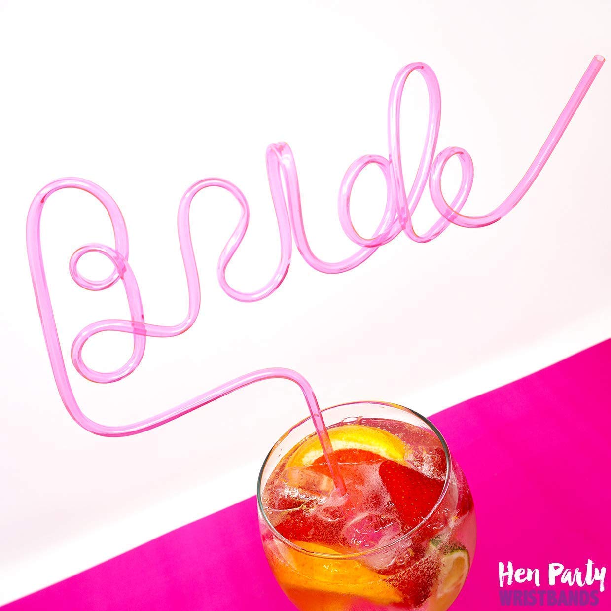 Bachelorette Party Straws - Bride to Be Drinking Straws - Hen Do Party Accessories - Fun Wedding Shower Decorations - Perfect for Bridal Showers, Girls' Night Out & Bachelorette Celebrations