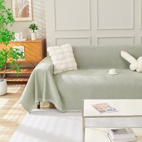 Solid Jacquard Sage Green