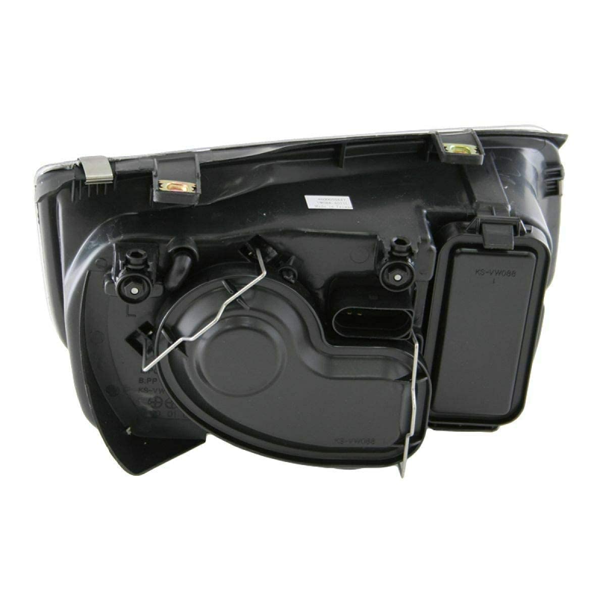 2002-2005 Car Headlights with Fog Lights - Left & Right Pair Set - Durable Replacement for Night Driving & Off-Road Use