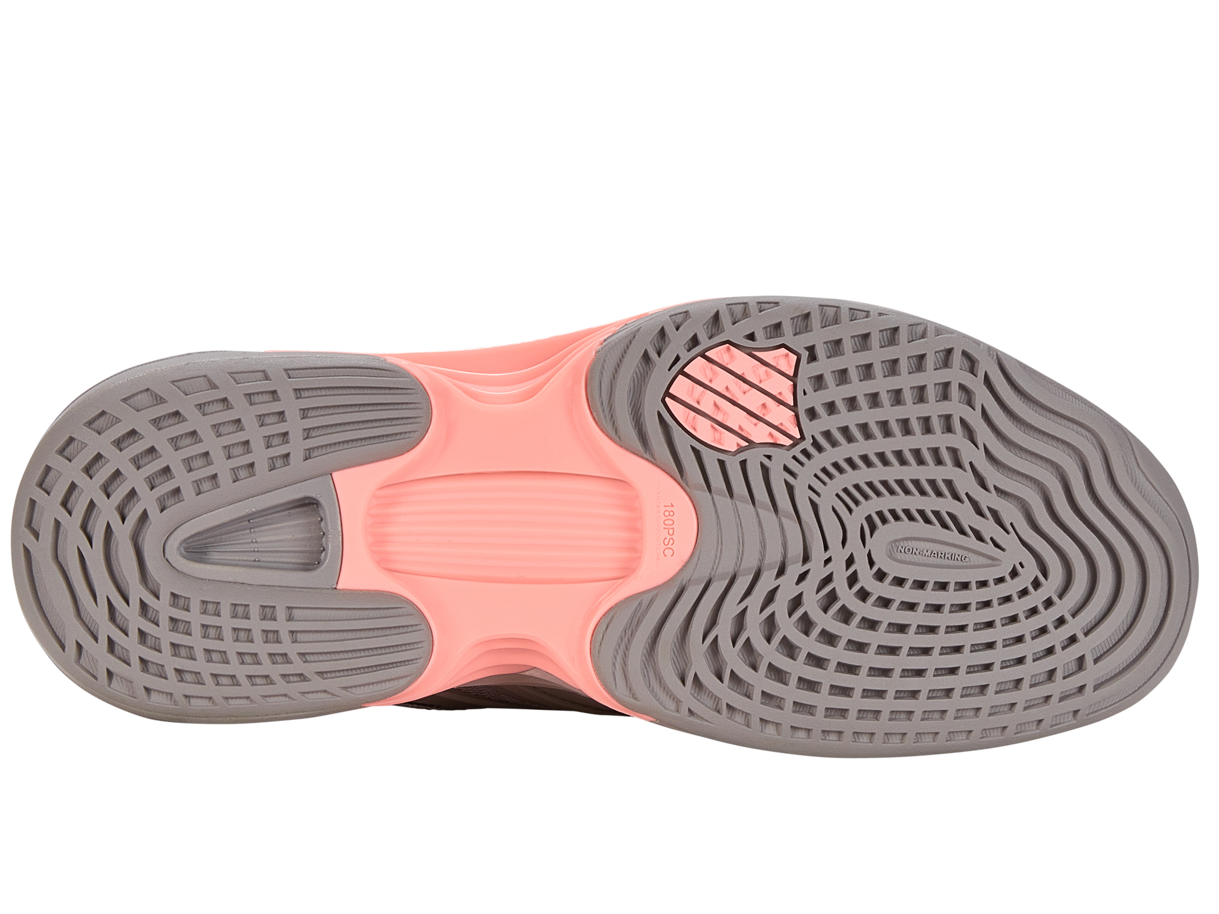 SPEEDTRAC Running Shoes for Men - 239 M | Lightweight & Breathable | Satellite/Pale Neon Coral | Perfect for Jogging, Gym & Outdoor Activities