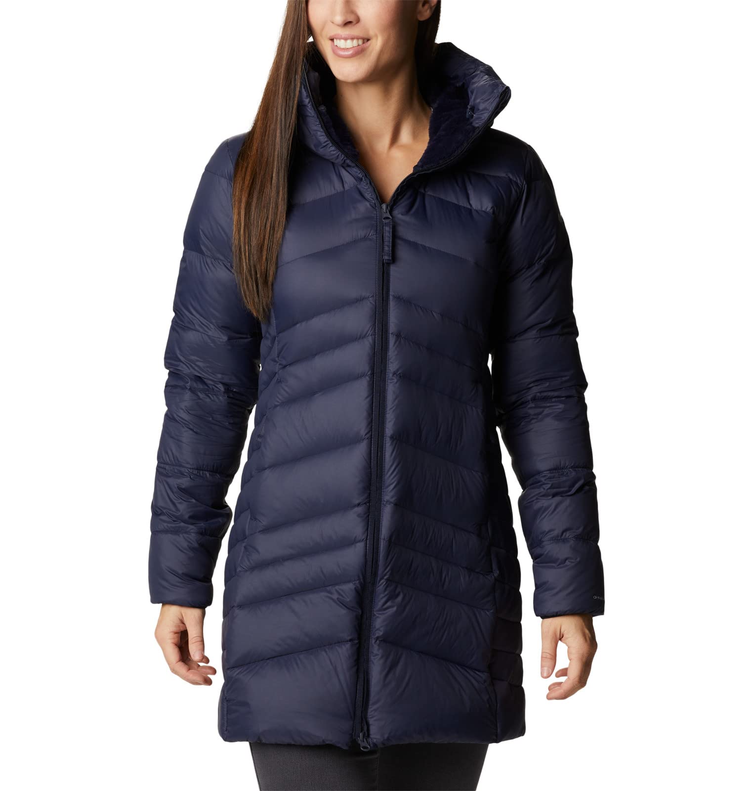 Columbia Women's Autumn Park Down Mid Jacket - Waterproof Winter Coat with Omni-Heat Thermal Reflective, Lightweight Insulated Puffer Jacket for Hiking, Skiing & Outdoor Activities
