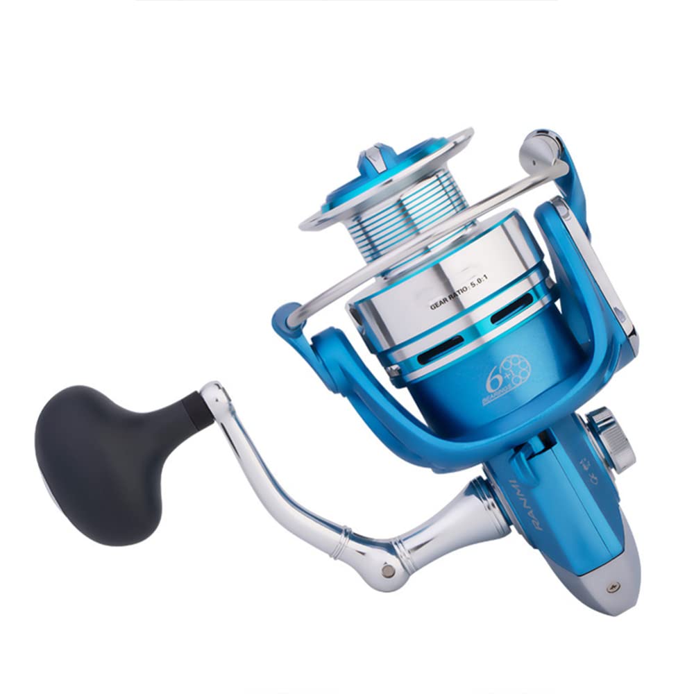 **LIZHOUMIL Baitcasting Reel - 6+1 Bearings Spinning Fishing Reel with Stainless Steel Shielded Bearings - 4000 Series for Freshwater, Saltwater, Boat & Carp Fishing - Perfect for Anglers & Professional Fishermen**