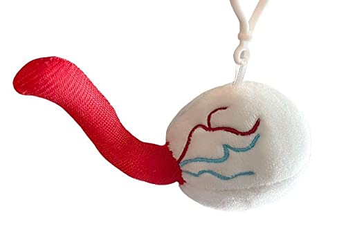 Giantmicrobes Eye Plush Keychain - Cute Stuffed Eyeball Toy for Eye Doctors, Optometrists & Ophthalmologists | Fun Gift for Opticians & Ophthalmic Technicians | Perfect for Medical Students, White Coat Ceremonies & Office Decor