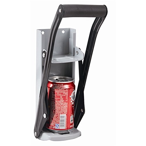 Best Can Crusher for Recycling - Heavy Duty 16 oz Aluminum Can Crusher for Large & Small Cans - Perfect for Home, Garage & Outdoor Use