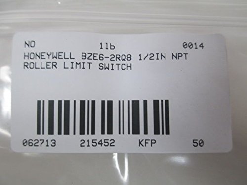 Honeywell S&C BZE6-2RQ8 Limit Switch with Top Roller Plunger - SPDT Electrical Switch for Industrial Automation & Machinery Control