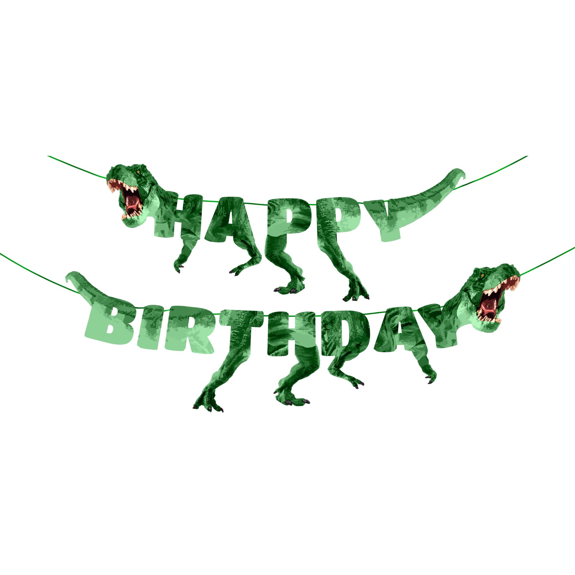 Dinosaur Party Supplies Set (109 Pcs) - Disposable Dinosaur-Themed Tableware Kit with Plates, Napkins, Banner, Forks & Spoons - Perfect for Kids Birthday Parties, Baby Showers & Themed Events (Serves 20 Guests)