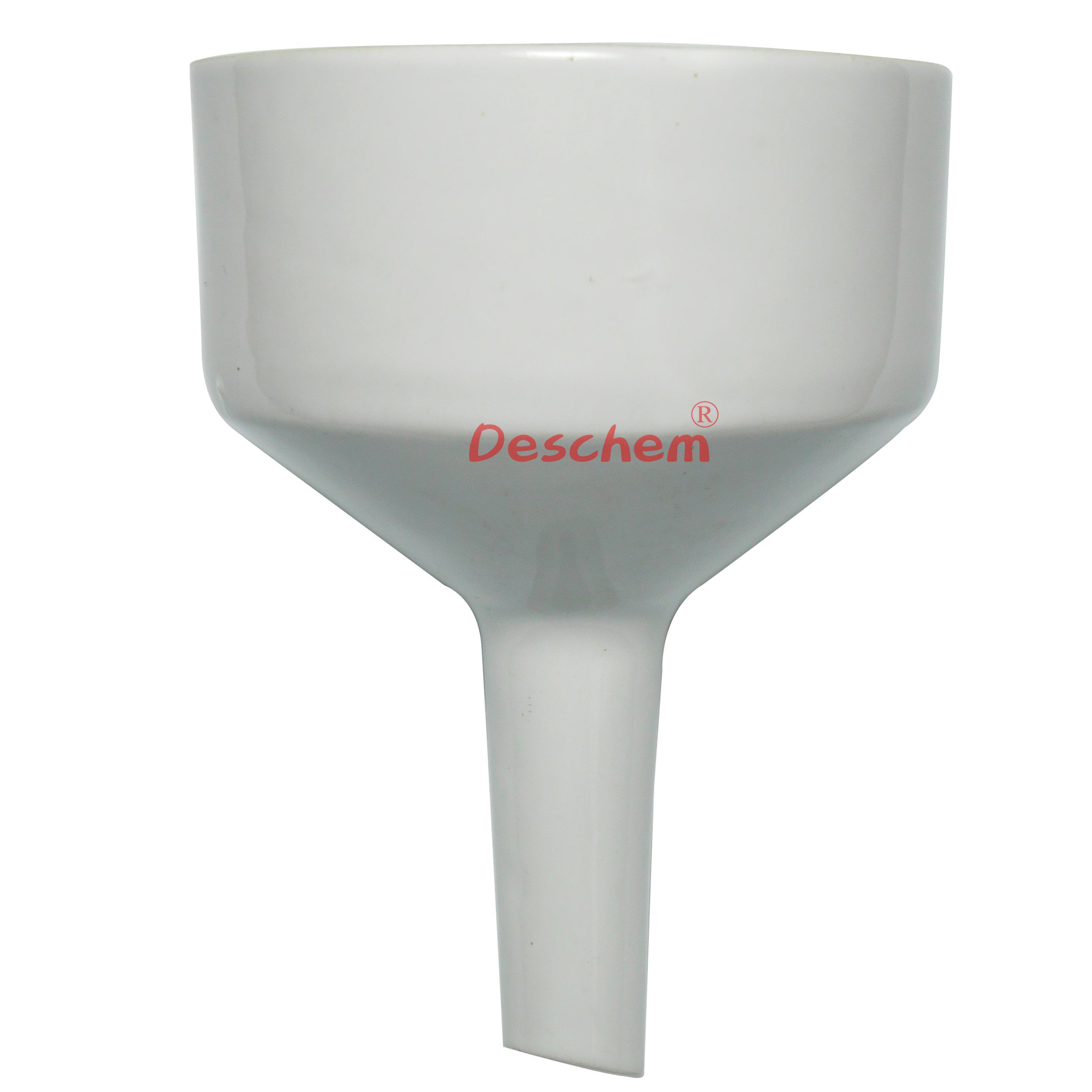 100mm Porcelain Buchner Funnel - 10cm Lab Filtration Funnel for Chemistry Experiments | Durable Vacuum Filtration Equipment for Laboratories & Science Classrooms
