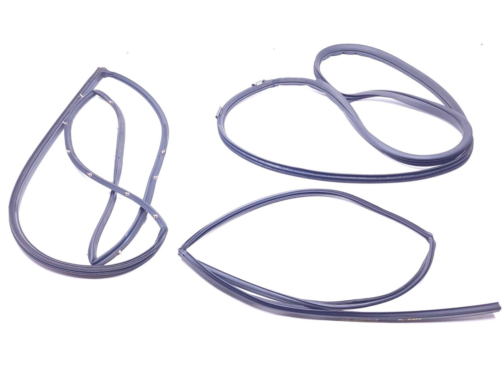 2003-2008 Toyota Corolla Right Rear Passenger Side Door Weatherstrip Seal - 3 Piece OEM Replacement - Perfect for Weather Protection & Noise Reduction
