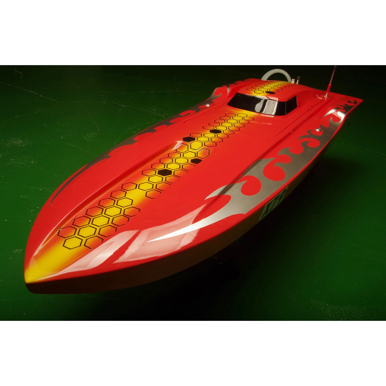 DTRC X79 High Speed Fiberglass RC Racing Boat - Brushless Motor, Waterproof ESC, 3KG Servo (No Battery) - Perfect for Lakes, Pools & Outdoor RC Boat Racing