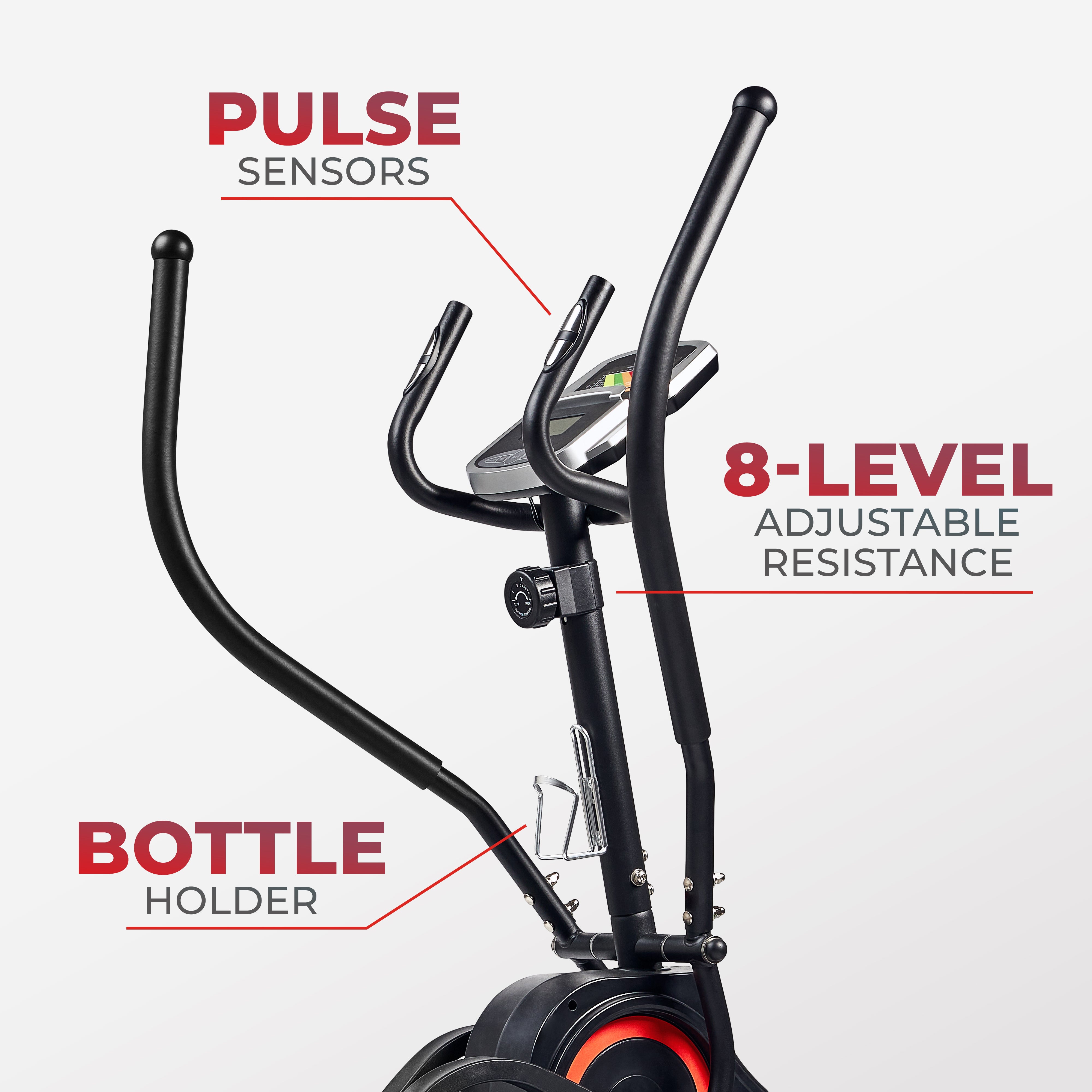 Elite Cardio Climber Machine - Full Body Workout Equipment for Home Gym, Weight Loss & Fitness Training | Perfect for Small Spaces & Cardio Exercise