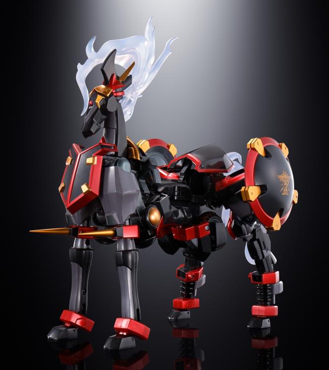 Bandai Soul of Chogokin GX-46R Dygenguar & Aussenseiter Super Robot Wars OG Action Figure - Collectible Anime Robot Model for Display & Gaming Enthusiasts