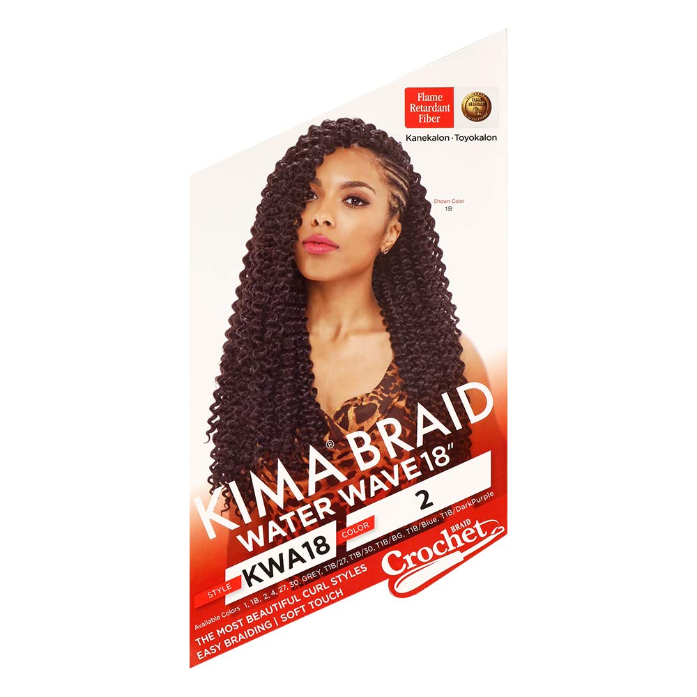 Harlem125 Crochet Braids Kima Braid Water Wave 18