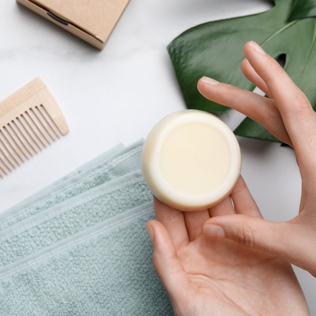 Eco-Friendly Solid Conditioner Bars for Hair Care - Natural, Vegan & Plastic-Free | Perfect for Travel, Gym & Sustainable Lifestyle