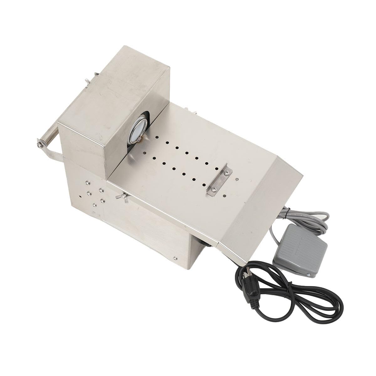 Commercial Electric Sausage Knotting Machine - Automatic Stainless Steel Sausage Tying & Linking Machine for Butcher Shops, Delis & Food Processing Plants | Perfect for Sausage Production, Meat Processing & Commercial Kitchen Use