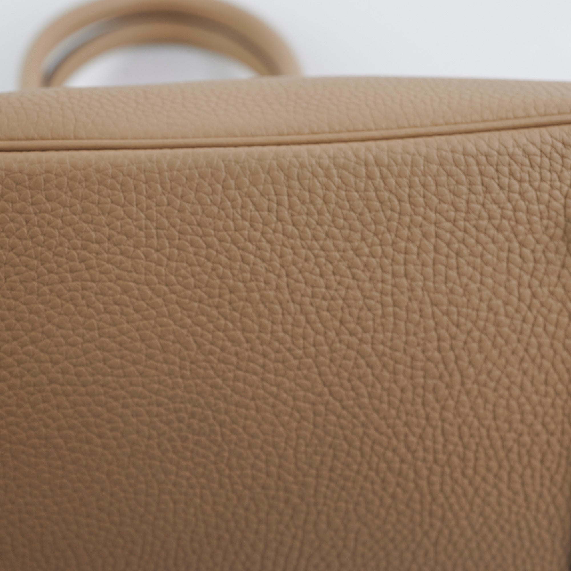 Authentic Hermès Birkin 30 Handbag in Clemence Leather - Luxury Trench Coat Color - Perfect for Work, Travel & Special Occasions
