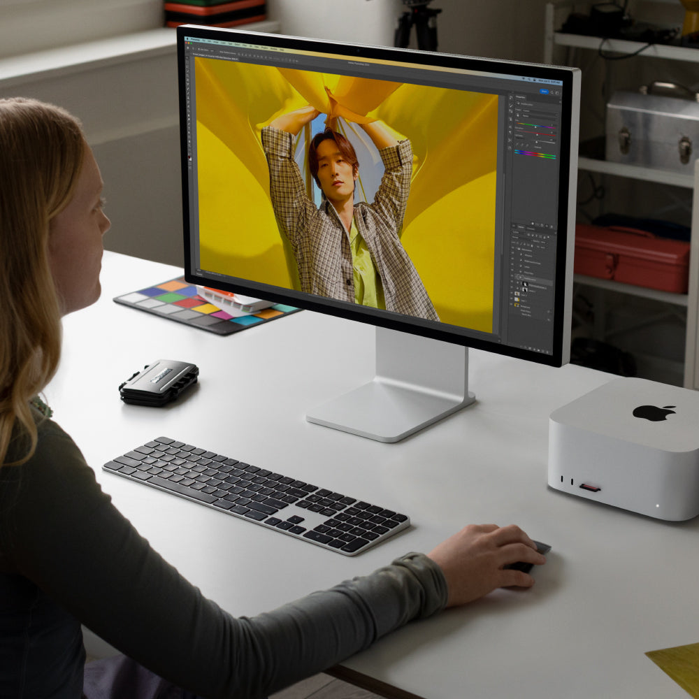 Apple Mac Studio with M2 Ultra Chip - 24-Core CPU, 60-Core GPU, 32-Core Neural Engine, 1TB SSD | Powerful Desktop for Video Editing, 3D Rendering & Professional Workflows