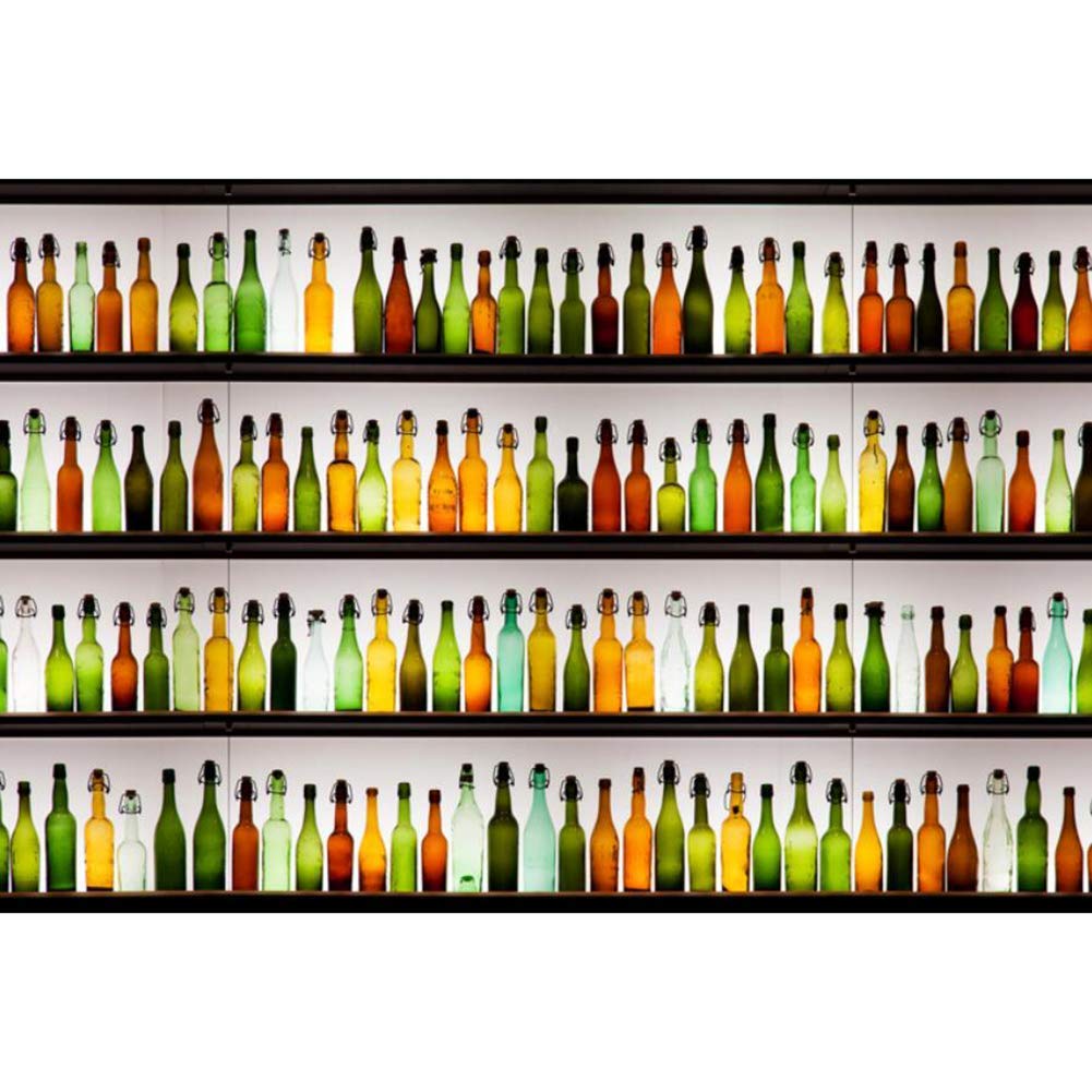 500-6000 Pcs DX Glass Wine Bottle Art Jigsaw Puzzle - Wooden Home Decor, Educational Toy & Fun Game for Adults & Kids - Perfect for Family Bonding, Stress Relief & Home Decoration