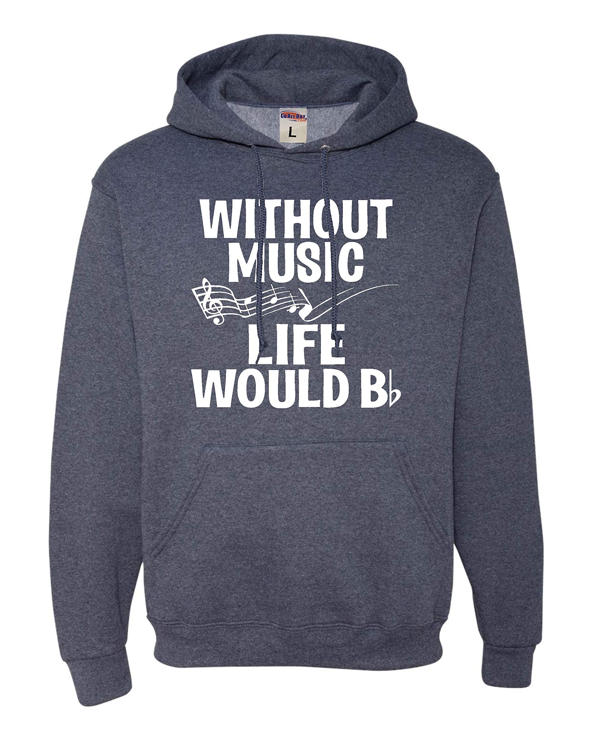 Funny Music Lovers Sweatshirt Hoodie for Men & Women - 