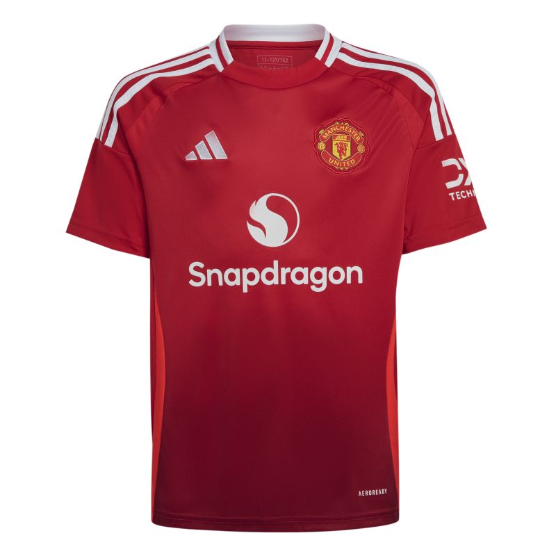 Adidas Manchester United 24/25 Home Authentic Adult Soccer Jersey - Official Football Shirt for Men - Perfect for Match Day, Training & Fan Support
