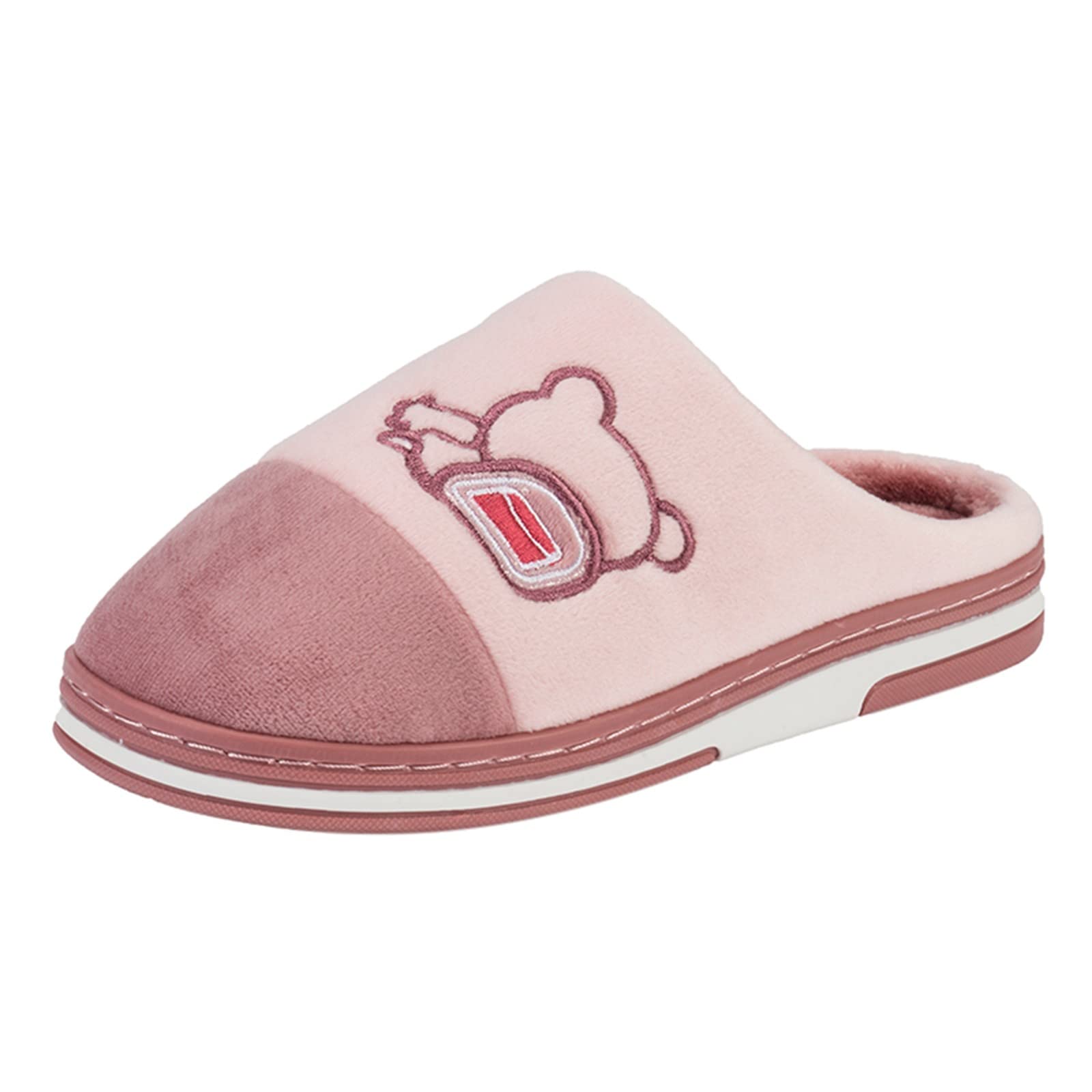 Women's Memory Foam Slippers - Warm & Comfortable Anti-Slip House Shoes with Cotton Lining for Home, Bedroom & Indoor Use - Perfect for Relaxing, Lounging & Cold Weather Comfort