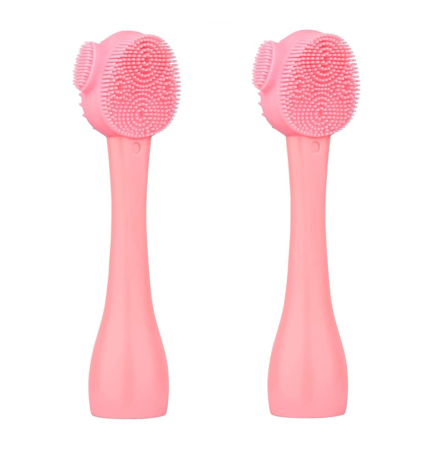 SYGA Soft Silicone Face Mask Brush - Professional Beauty Tool for Mud, Clay & Charcoal Masks, Hairless Body Lotion & Butter Applicator - Red | Perfect for Spa, Home Skincare & Facial Treatments