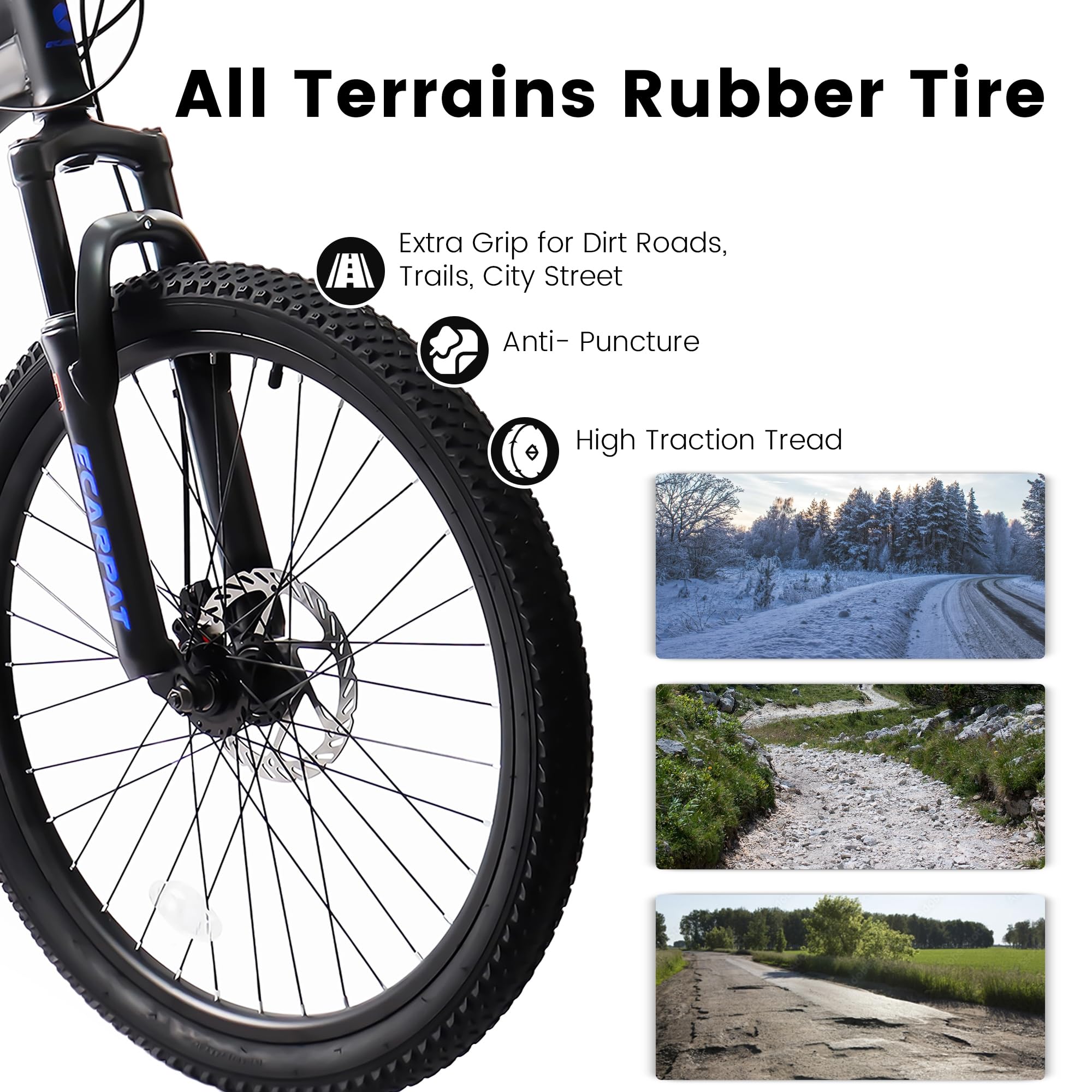 **24/26/27.5 Inch Dual Suspension Mountain Bike - 21-Speed Aluminum/Steel Frame for Men & Women - Perfect for Commuting, School, Work & Outdoor Adventures**