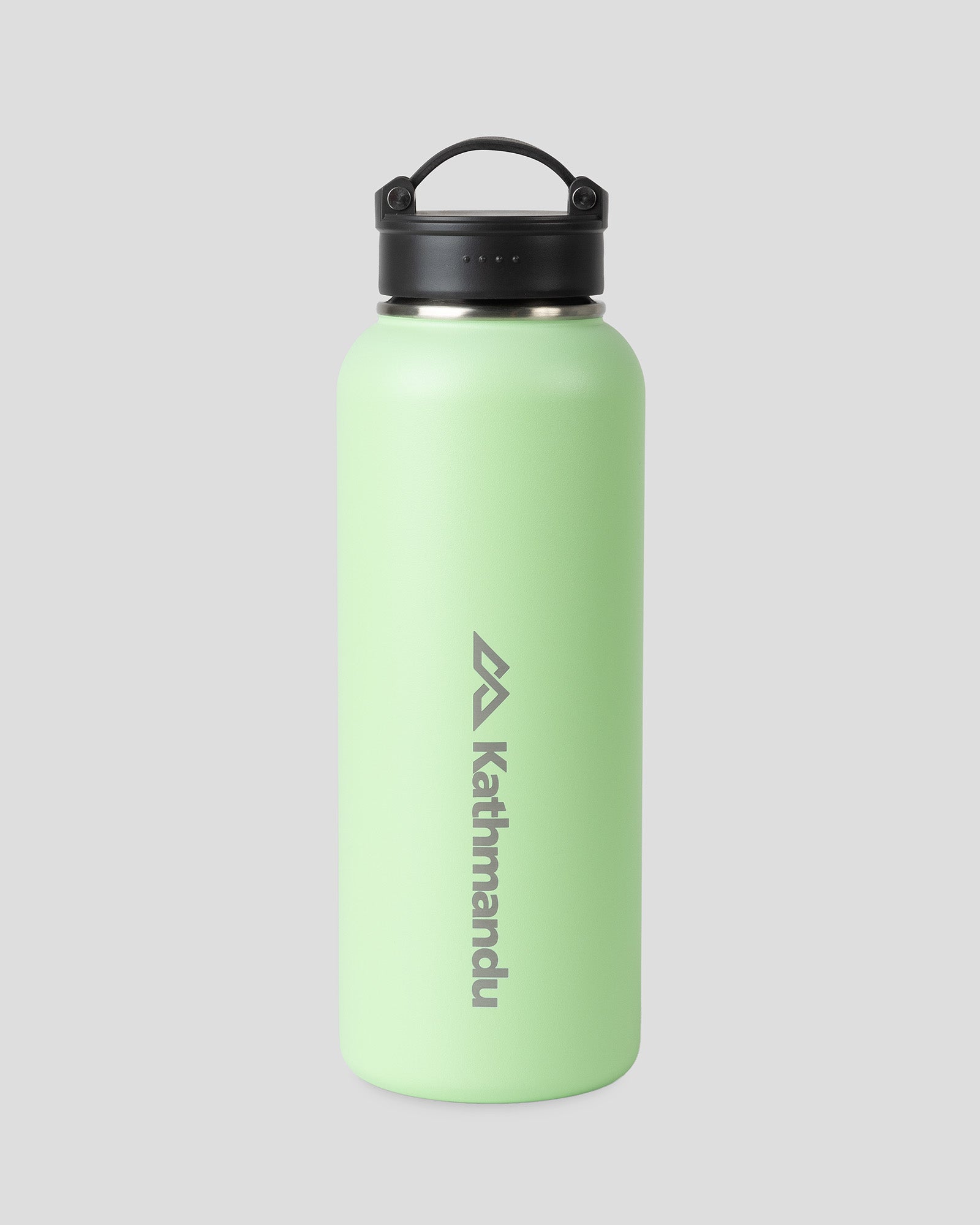 Insulated 1.2L Water Bottle with Carry Handle - Leakproof Stainless Steel Thermos for Hot & Cold Drinks - Perfect for Hiking, Gym, Work & Outdoor Activities