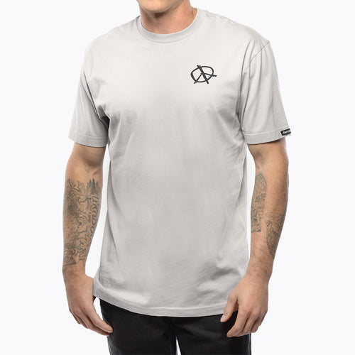 Utopia Tee - Light Gray Cotton T-Shirt for Men & Women | Casual Comfort Wear for Everyday Outfits & Lounge