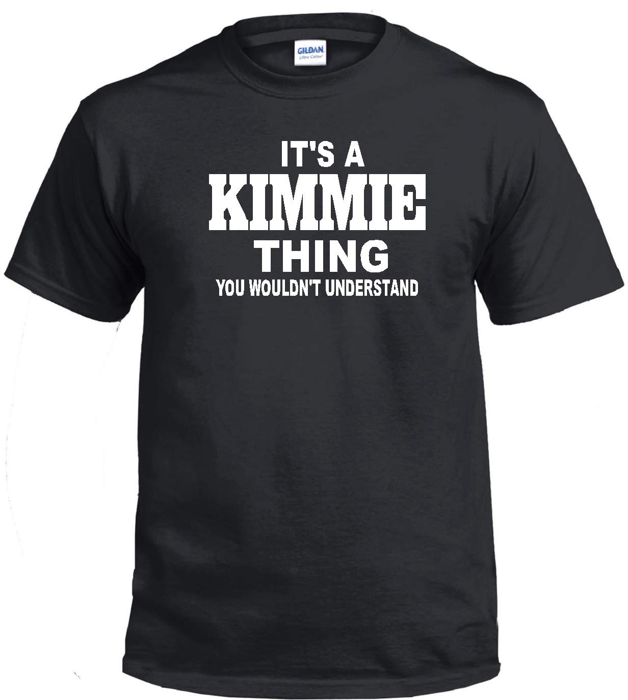 STUFF WITH ATTITUDE Kimmie Thing Black Graphic T-Shirt for Women | Cool Casual Tee for Streetwear & Everyday Outfits