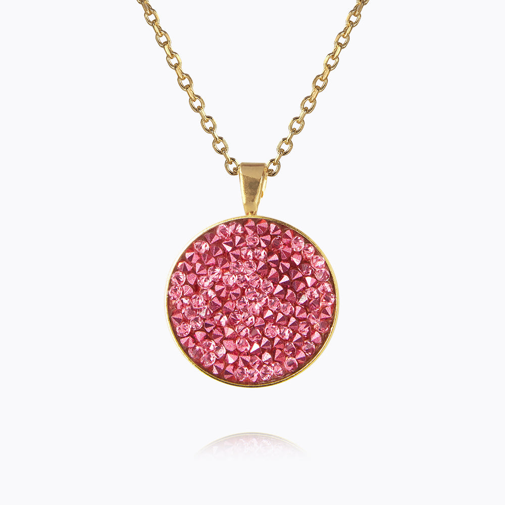 Chloe Necklace in Cal Pink - Elegant Rose Gold Pendant for Women | Perfect for Valentine's Day Gifts, Anniversary Presents & Everyday Wear